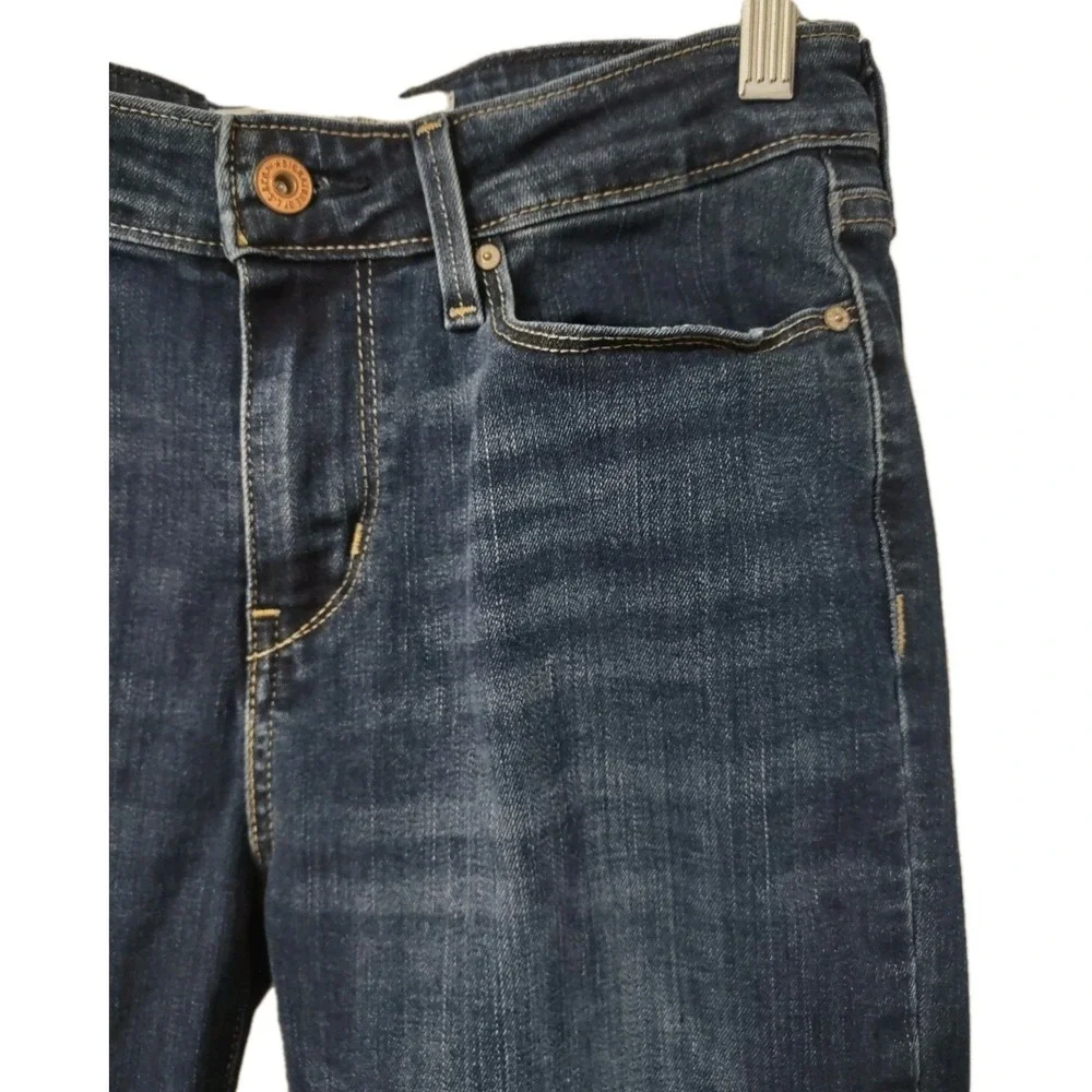 Jeans Signature by Levi Strauss Slim Mid‎ Rise Blue 8M W29 L30 Women's Normcore